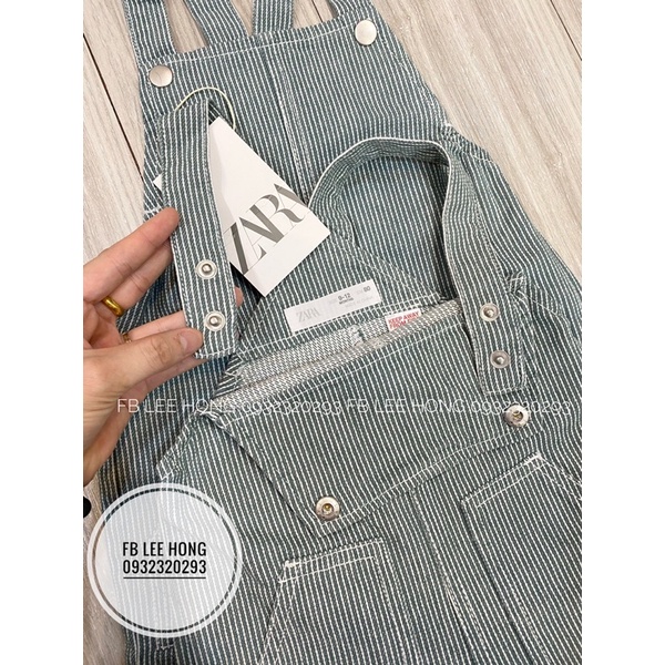Yếm denim zara tuồn cho bé