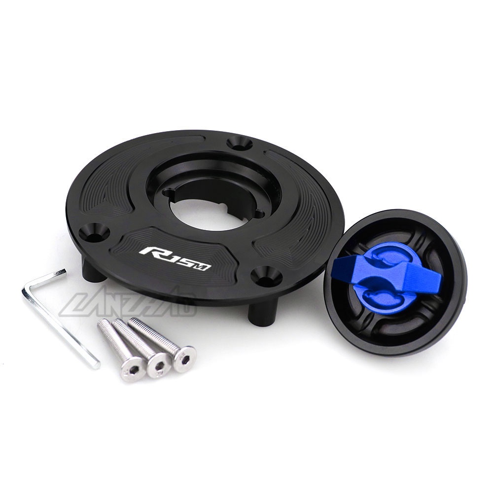 Nắp Đậy Bình Nhiên Liệu CNC Thay Thế Cho Xe Mô Tô Yamaha R15M R15v4