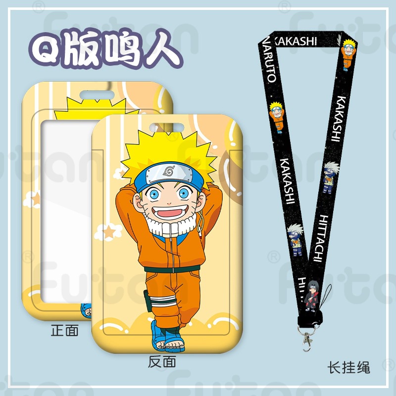 Ví Đựng Thẻ Họa Tiết Hoạt Hình Naruto One Piece / Dragon Ball / Work Permit / Card Truy Cập