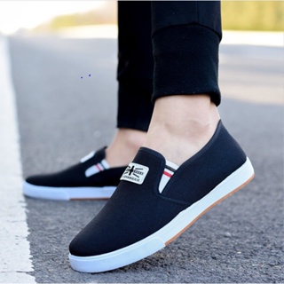 Giày Lười Vải Nam Dùng Đi Làm, Đi Bộ