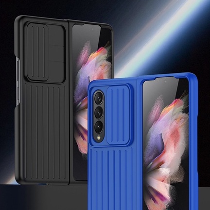 Ốp Điện Thoại Có Ngăn Kéo Bảo Vệ Camera Dành Cho Samsung Galaxy Z Fold 3 4 5G