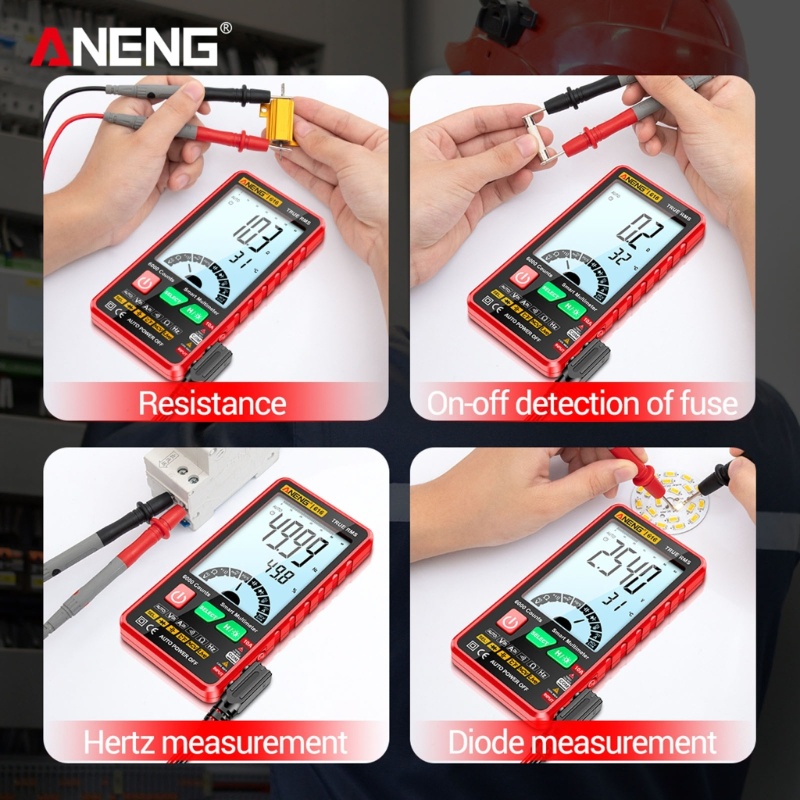 Đồng Hồ Vạn Năng Kỹ Thuật Số Màn Hình LCD