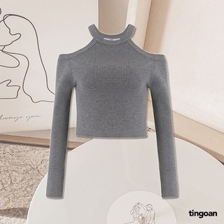 Áo Croptop Cổ Yếm Tay Dài