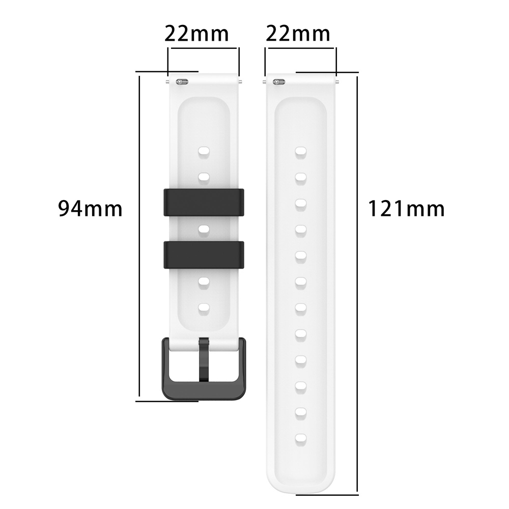 Dây Silicone Thay Thế Cho ĐồNg Hồ Đeo Tay Thông Minh Huami Amazfit gtr 4 3 3pro 2 2e gtr 47mm 20mm 22mm Amazfit GTS 4 3 2 2e 2 mini