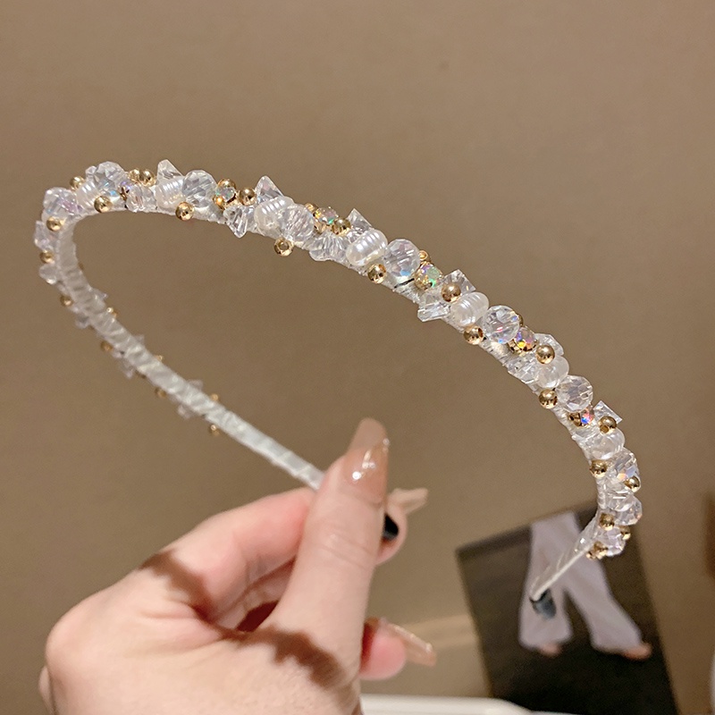 Cài Tóc Kim Loại Đính Pha Lê Phong Cách Senior Mới 2022