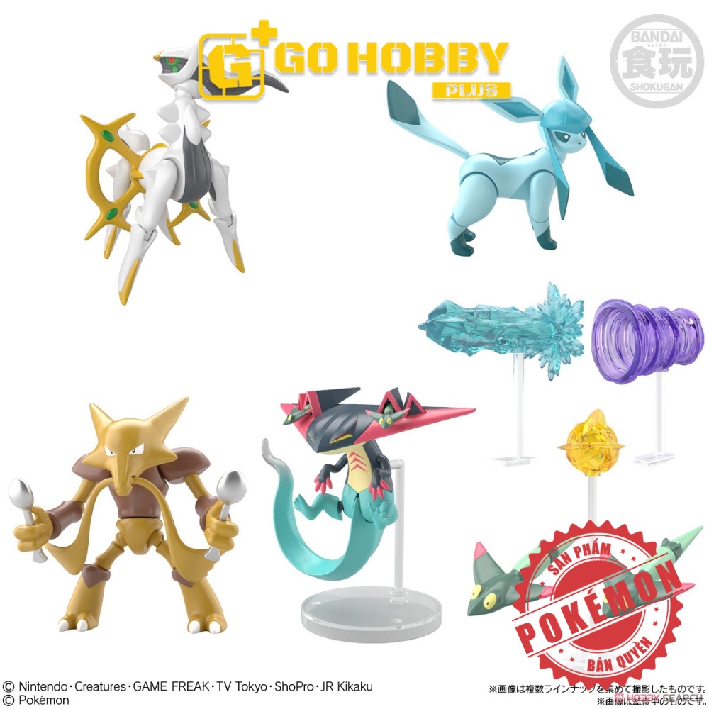 SHODO POKEMON 7 | Đồ chơi mô hình