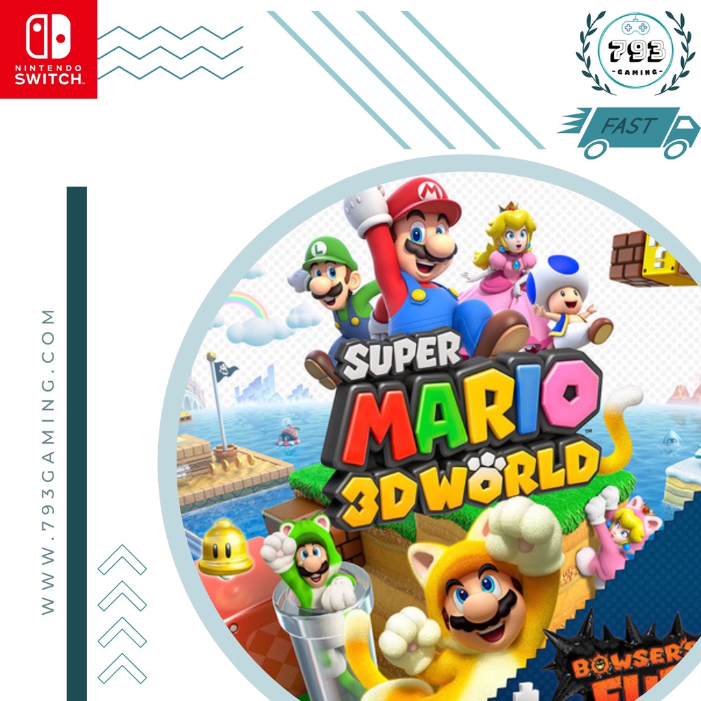 [NSW] - [Có Sẵn] - Băng trò chơi Super Mario 3D World + Bowser’s Fury