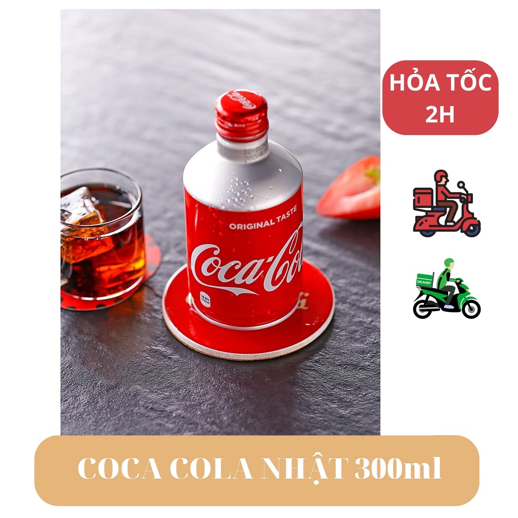 Thùng 24 chai Nước ngọt Coca Cola Nhật 300ml