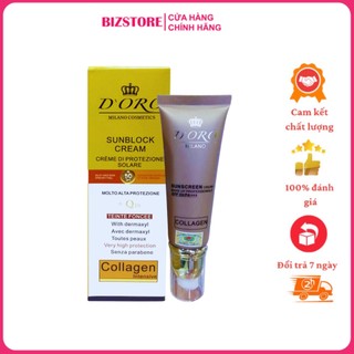 Kem chống nắng cao cấp Doro Collagen Q10 SPF 50/PA+++ 50ml nhập khẩu chính hãng  NPP Bizstore