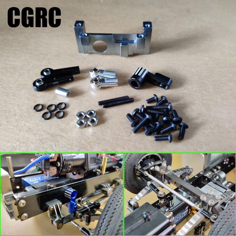 Hệ Thống Lái Xe Tải Điều Khiển Từ Xa 1 / 14 Tamiya Scania 770S R620 Actros MAN Volvo