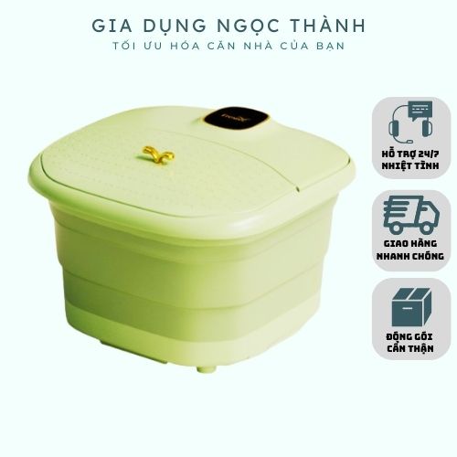 Chậu ngâm chân massage gấp gọn Hàng nội địa trung, an toàn và có lợi cho sức khỏe