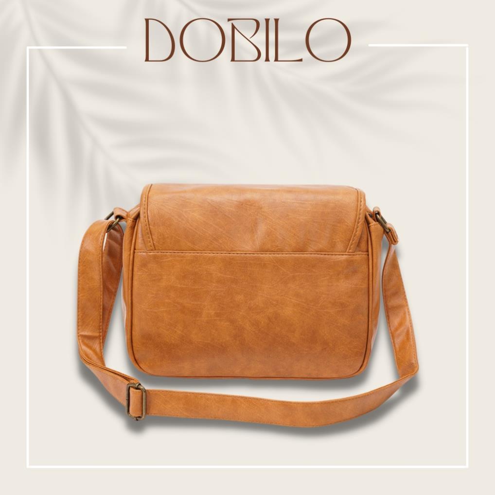 Túi Đeo Chéo Da Nam Nữ Thời Trang DOBILO - Da Pu Chống Nước BG09