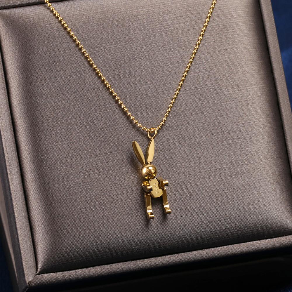 AROMA Vòng Cổ Choker Thép Titan Đơn Giản Cá Tính Hợp Thời Trang Cho Nữ