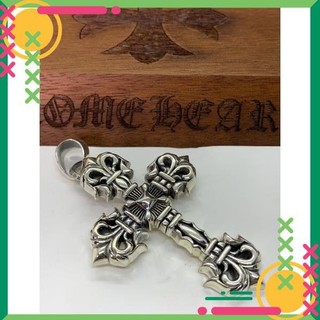 Mặt dây chuyền filligree cross bạc fullbox cao cấp. - chrome heart shop