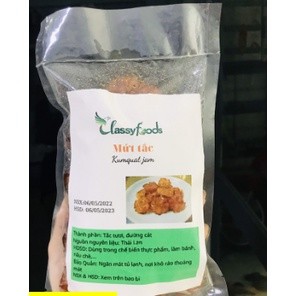 Mứt quất (tắc) xanh (vàng) 100g