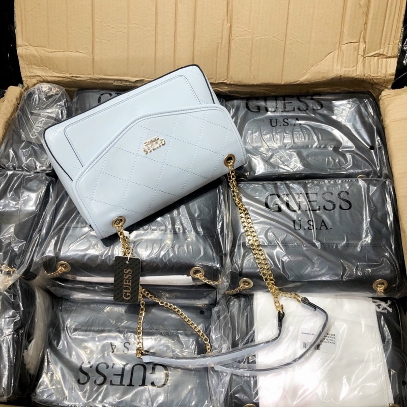 TÚI XÁCH NỮ GUESS ALENNA QUILTED FLAP