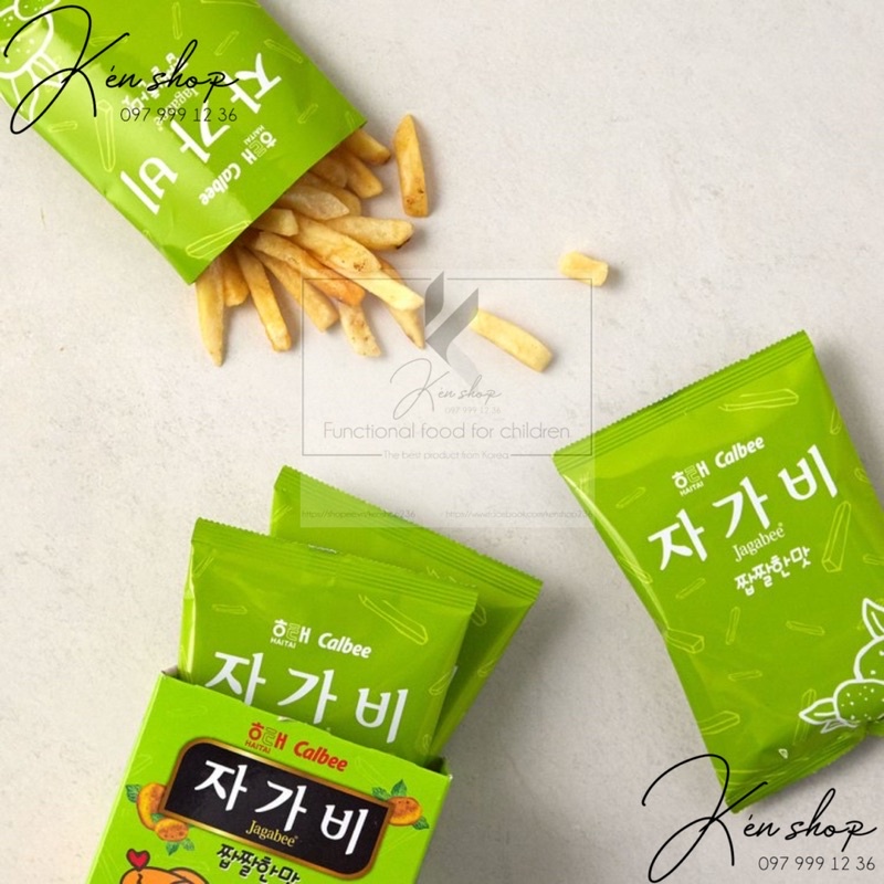 Snack khoai tây HAITAI CALBEE Hàn Quốc