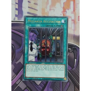 [ Đỗ Lạc Shop ] Thẻ Bài Yugioh Spell - Mistaken Accusation - MAGO-EN081 - Rare 1st
