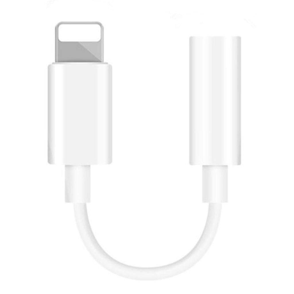 3.5mm Jack Audio Cable Adapter for iPhone X XS Max 8 7 Plus Earphone Splitter1021