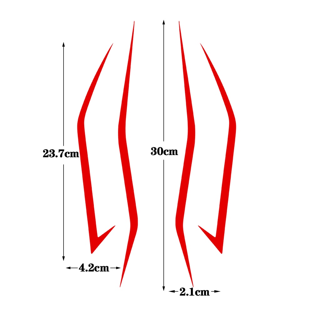 Decal Phản Quang Dán Trang Trí Xe Mô Tô Kawasaki NINJA400 H2 H2SX NINJA400 H2 H2SX