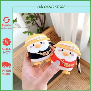 Case Airpod 1/2/i11/i12/i99/i16 Vỏ Ốp Bọc Tai Nghe Airpod Hình Vịt