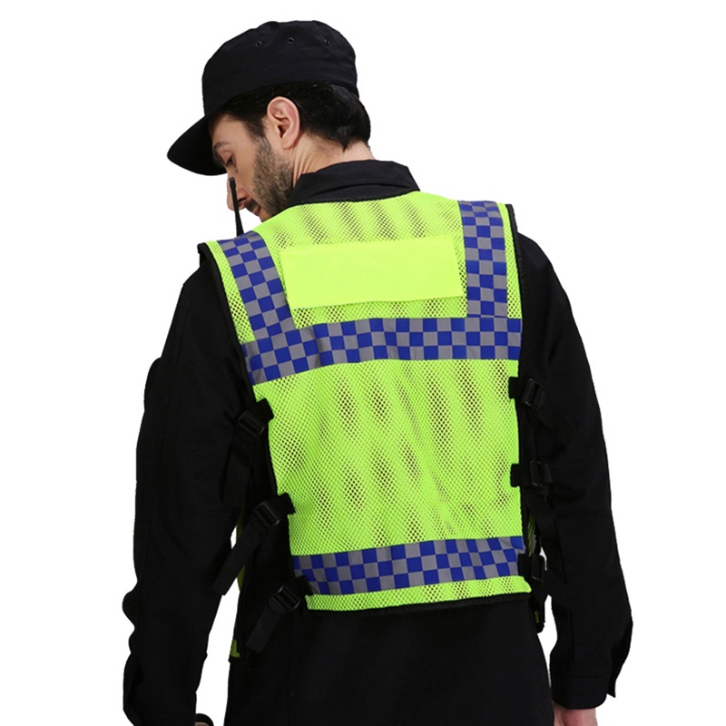 Áo Bảo Hộ Phản Quang Cảnh Báo An Toàn Không Tay Nhiều Túi Độ Phóng Đại Cao | BigBuy360 - bigbuy360.vn