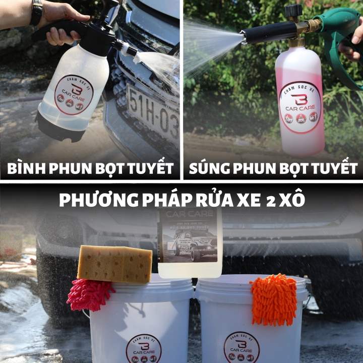 NƯỚC RỬA XE BỌT TUYẾT [5Lit] ✅