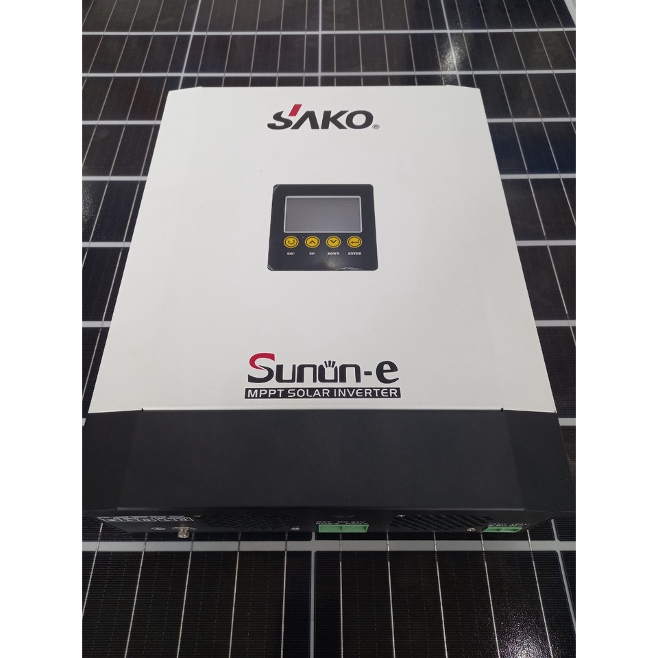 Biến tần offgrid 2,4KW - 24VDC  SAKO SUNON-E ; Max PV 3000wp; 450VDC, Bảo hành 12 tháng, sản phẩm chính hãng
