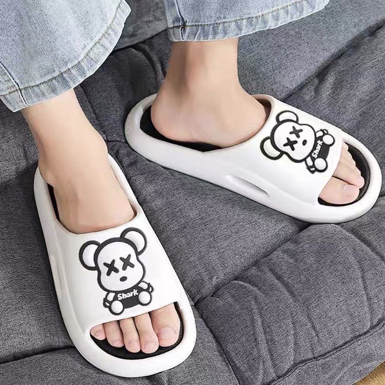 Dép nam và nữ đế đúc Gấu Shank X cực êm chân siêu bền