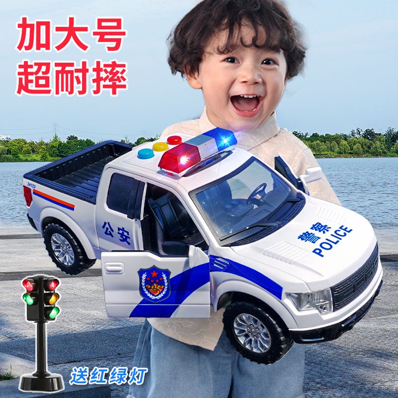 Mô Hình Xe Cảnh Sát trẻ em. Mô Hình Xe Cảnh Sát 110 Thiết Kế Cỡ Lớn Cao Cấp Dành Cho Bé