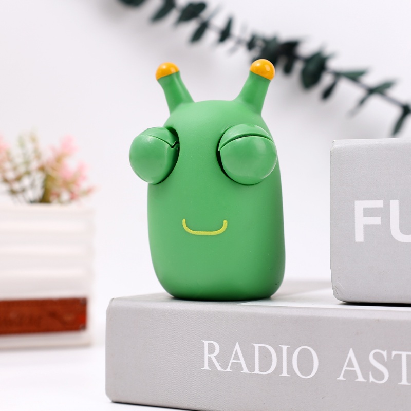 Đồ Chơi Nắn Bóp Đàn Hồi Giảm Stress Hình Sâu Bướm