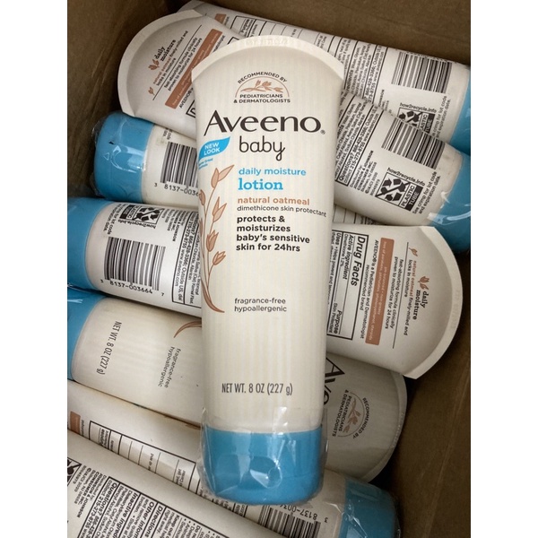 Dưỡng thể toàn thân cho bé Aveeno Baby Lotion 227ml