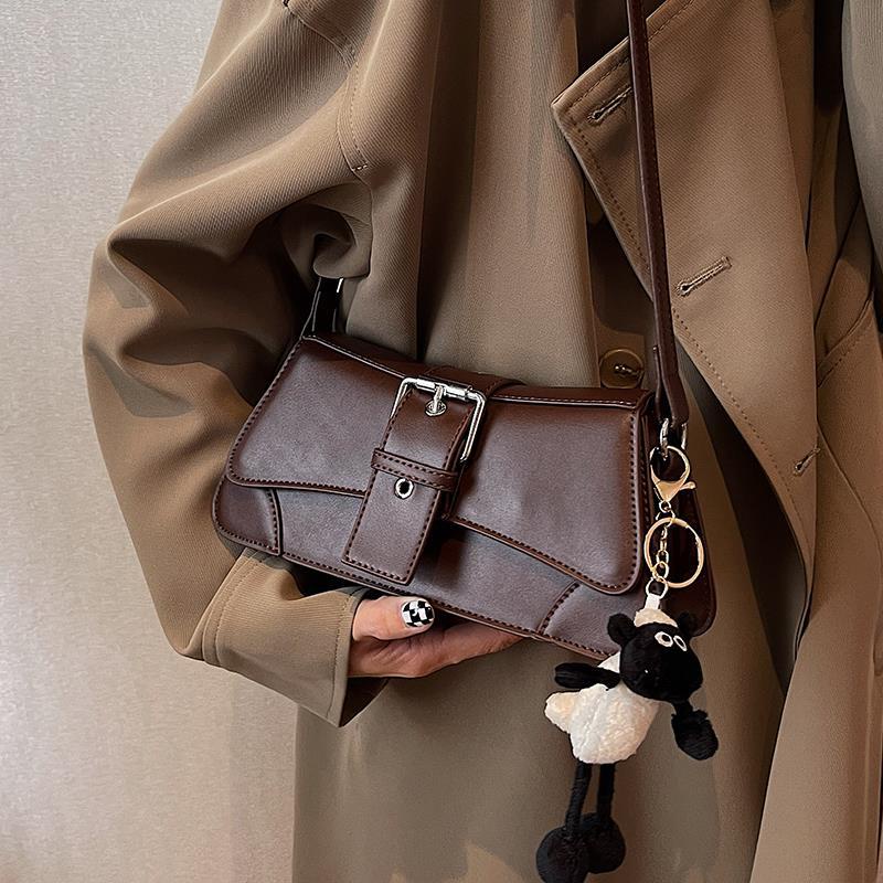 Ielgy Túi Đeo Chéo Vuông Nhỏ Đa Năng Phong Cách retro Cao Cấp Cho Nữ