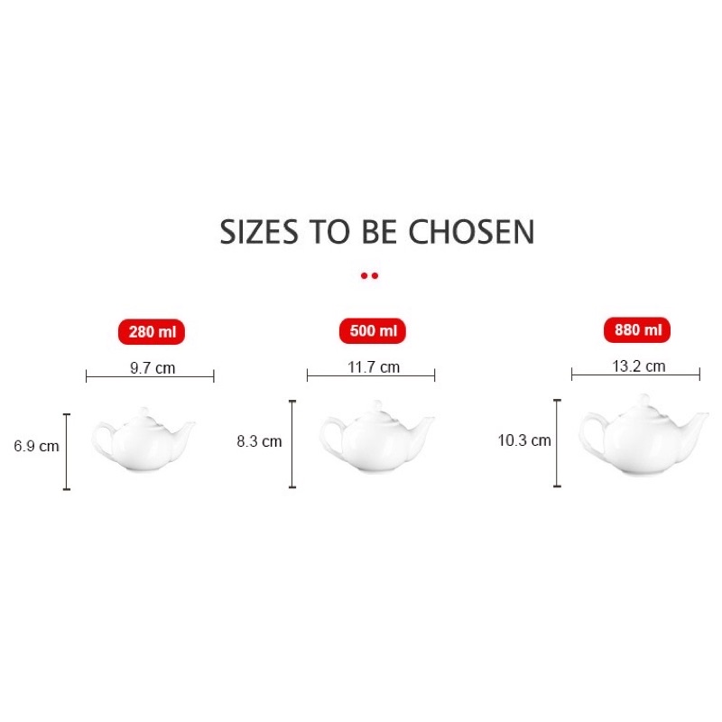 Ấm Bầu Sứ Long Phương ,Ấm  Pha Trà  Bằng Sứ  Cao Cấp