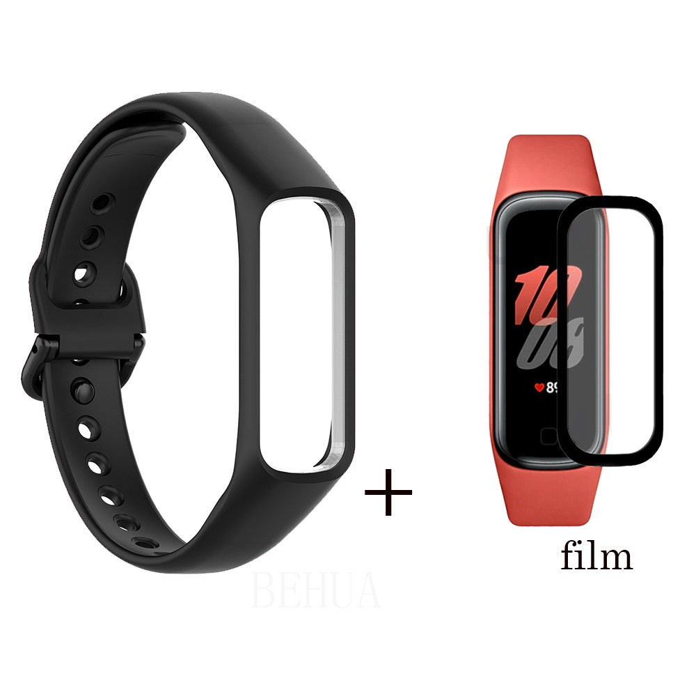 Dây Đeo Thay Thế Bằng Silicone Cho Đồng Hồ Thông Minh Samsung Galaxy Fit 2 SM-R220 / Galaxy Fit2