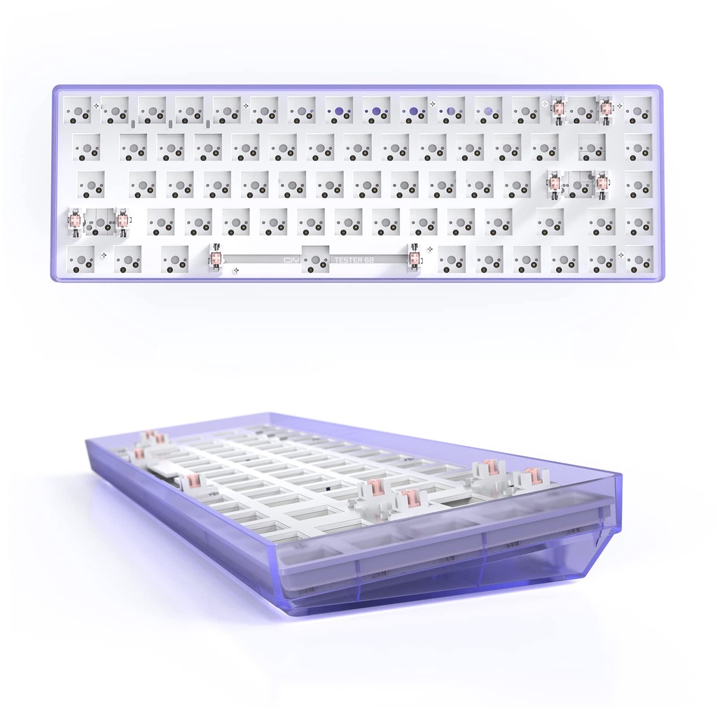 Kit phím cơ CIY Tester 68 / GK68 - Hotswap 5pin / Bluetooth 5.0 / Wireless 2.4Ghz