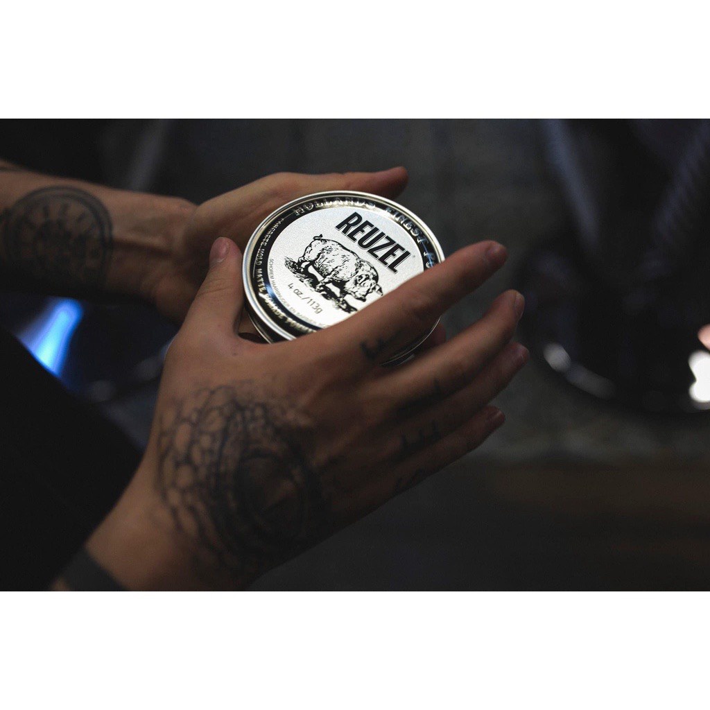 Sáp vuốt tóc nam Rezel Concrete Pomade 35 - 113g - 340g, Pomade gốc nước giữ nếp siêu cứng, không bóng
