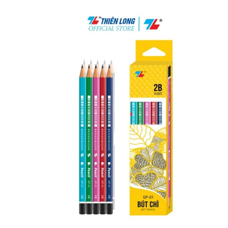 Bút chì Thiên long GP _01( 3 cây/1 vĩ )