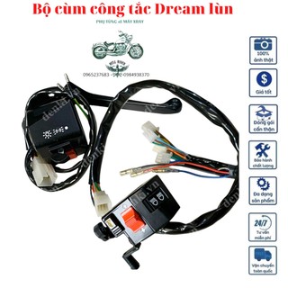Bộ cùm công tắc xe Dream lùn hiệu DENKI Loại tốt