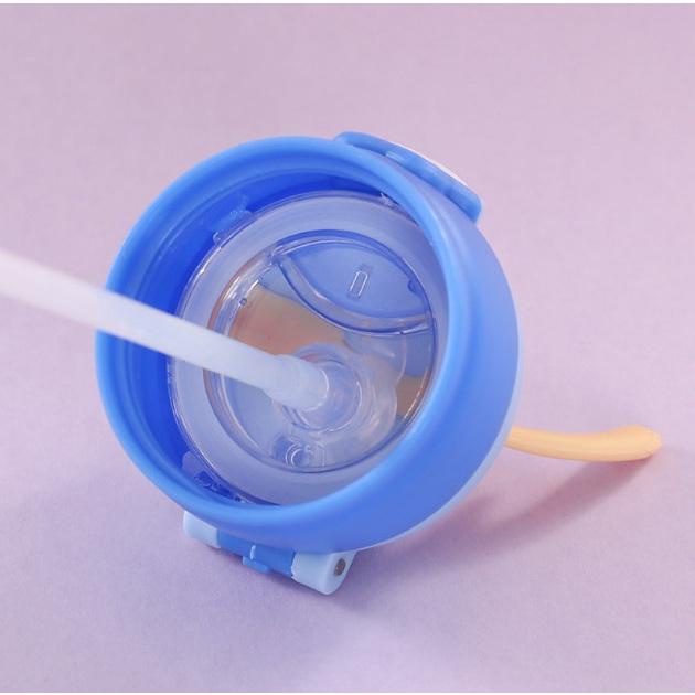 Bình nước nhựa 450ml , thiết kế hoạt hình dễ thương, bình uống nước hình hươu cho bé, chất liệu an toàn - Loki