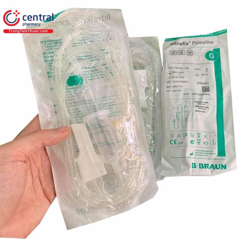 Dây Truyền Dịch Intrafix Primeline B.Braun Bộ Dây truyền dịch không đau braun intrafix primelin của Đức