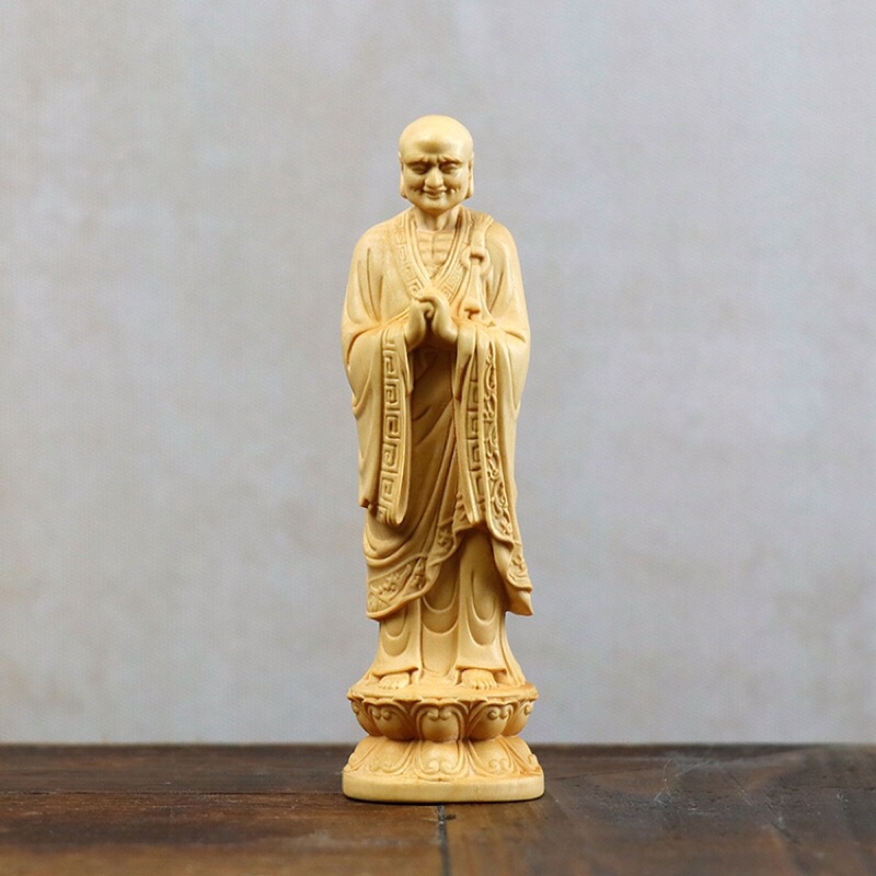 Tượng gỗ Tôn Giả A Nan và Ca Diếp-TG21