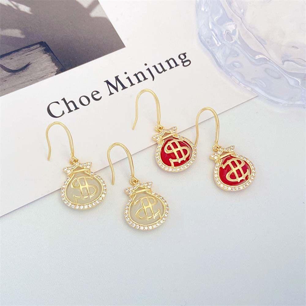 Bông Tai Dáng Dài Phong Cách Trung Hoa Mừng Năm Mới|Bông Tai Ngọc Trai Thời Trang Nữ Tính