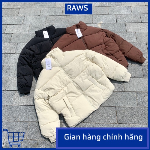 Áo Phao Béo Bershka Puffer 2022 Chính Hãng