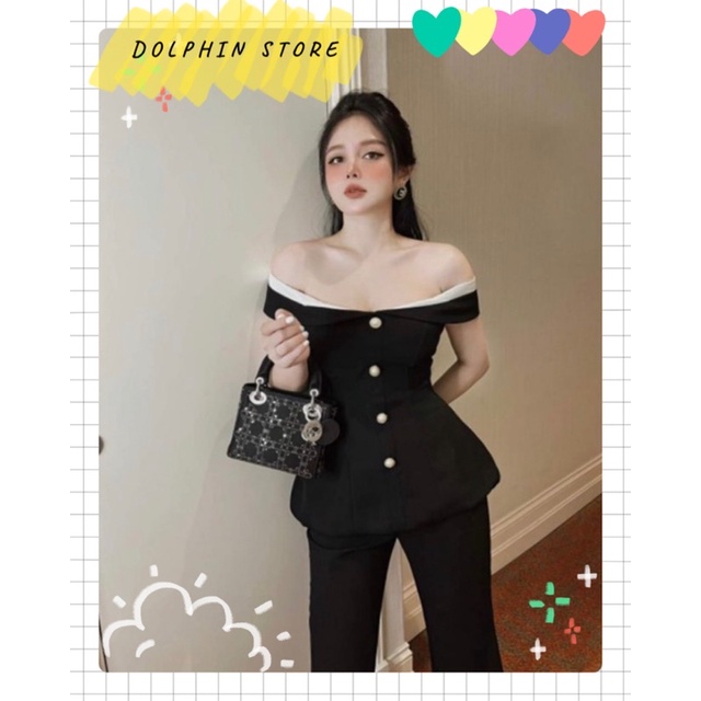 BIGSIZE Set quần ống loe bigsize