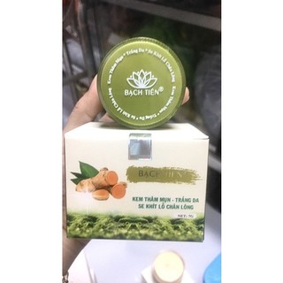 Kem bạch tiên thâm mụn trắng da se khít lỗ chân lông 7g
