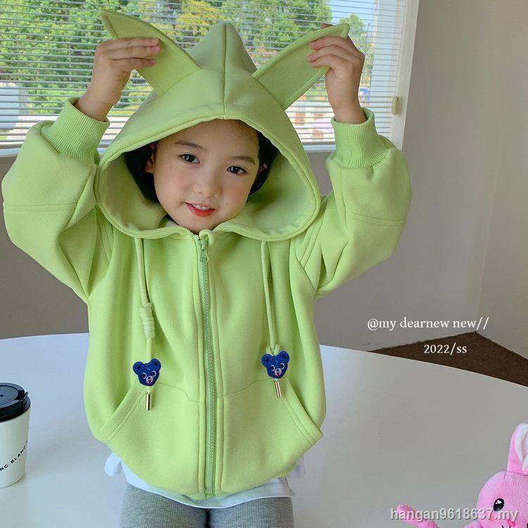 Bộ Áo Khoác cardigan Có Mũ Trùm + Quần Dài Thời Trang Xuân Thu 2022 Mới Cho Bé Gái Từ 7-12 Tuổi / 10 Tuổi