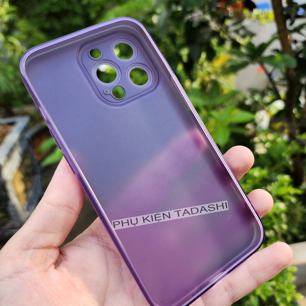 Ốp Lưng Dẻo Màu Gor IPhone 13 Pro Max/ 13/ 13Pro, IP 12/ 12 Pro/ 12 ProMax/ 14/14 Pro Mỏng Mịn, Bảo Vệ Camera - Hãng Gor