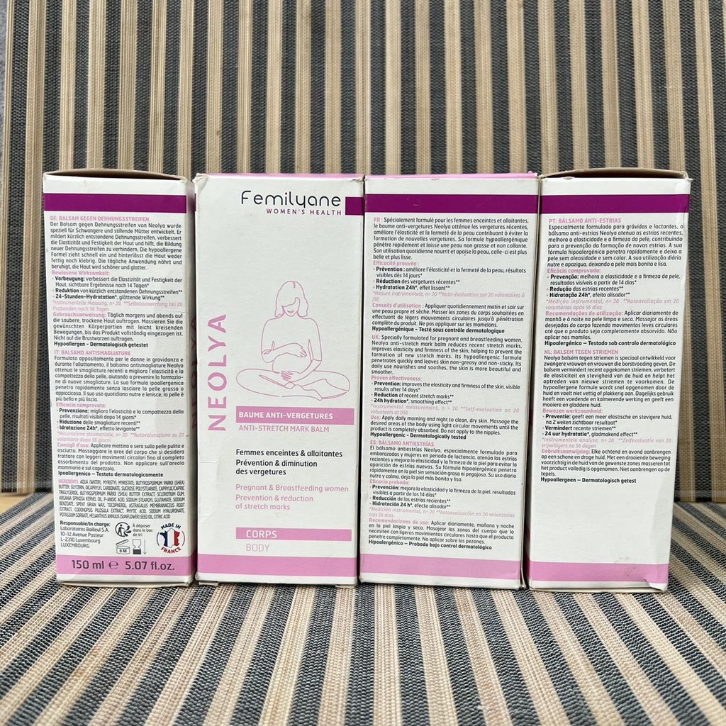 Gel ngăn rạn da Femilyane Neolya Stretch Mark Balm hàng pháp