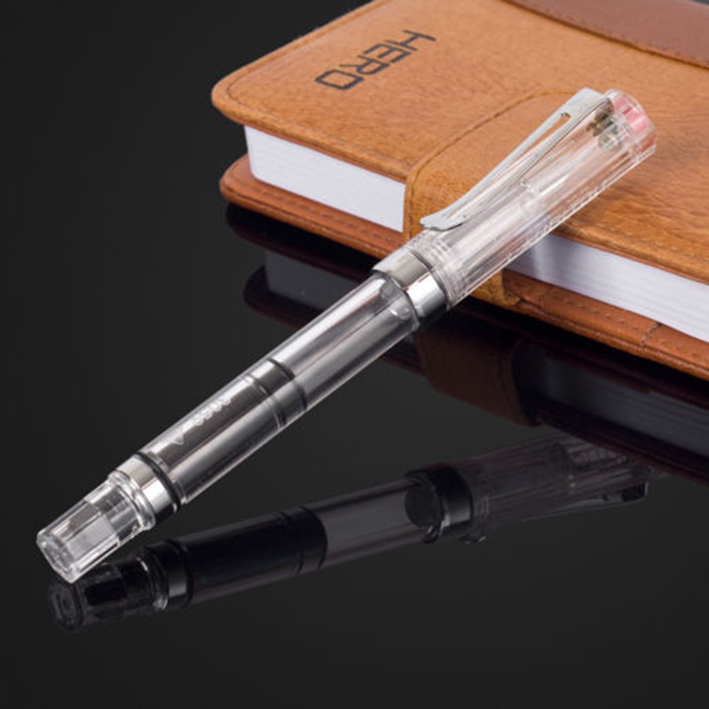 1 Bút Máy Trong Suốt Ngòi 0.5mm lanbitou 3059